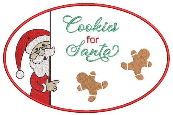 Christmas Design, Cookies for Santa Embroidery Review