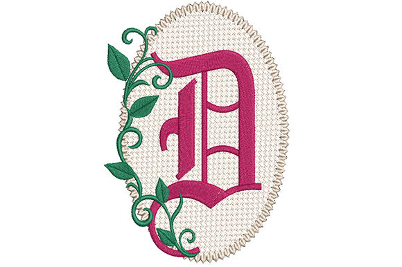 Olde English Monogram Letter D Review
